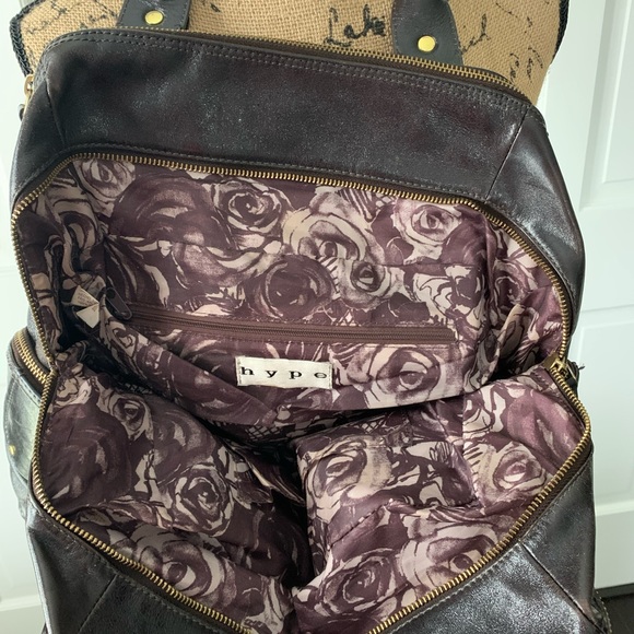 Leather HYPE bag - Picture 3 of 3